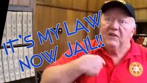 Cop says it's his law in law library and arrests auditor 1st amendment audit fail jury trial win!