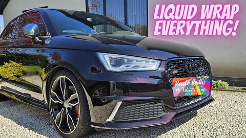 Check that out! Liquid Wrap Magic on this Audi S1