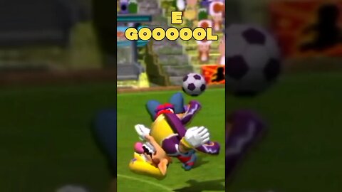 #shorts É FUTEBOL OU LUTA - SUPER MARIO STRIKERS - GAME CUBE #supermario #nintendo #gameplay