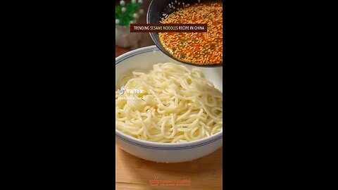 Trending sesame noodles recipe
