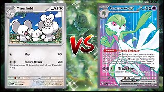 Pokemon TCG Live Maushold Zoroark VS Gardevoir EX!!