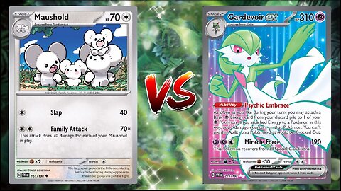 Pokemon TCG Live Maushold Zoroark VS Gardevoir EX!!