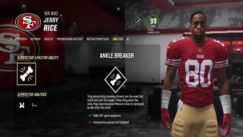 How To Create Jerry Rice Franchise Roster Madden 23