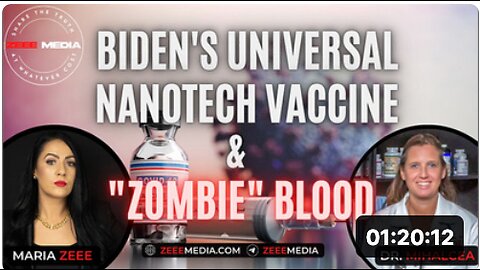 Dr. Ana Mihalcea - Biden's Universal Nanotechnology Vaccine & "Zombie" Blood