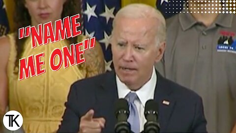 Biden: ‘Name Me A Single Objective We’ve Ever Set Out to Accomplish That We’ve Failed On'