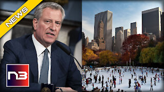 NYC Mayor de Blasio FORCED to Reopen Trump-Owned Skating Rinks after New Yorkers BLAST Him