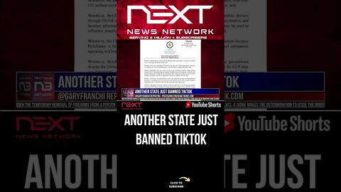 Another State Just BANNED TikTok #shorts