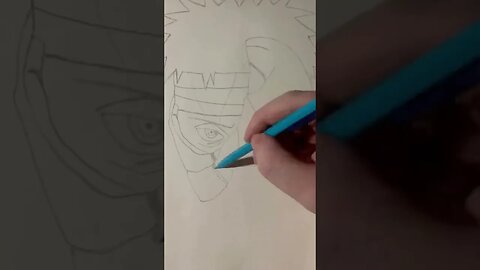 Obits from Naruto #obito #obitouchiha #naruto #narutoshippuden #art #artist #drawing #timelapse