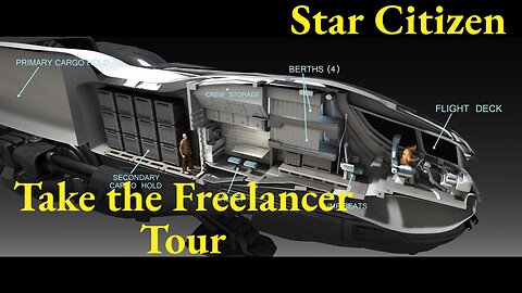 Star Citizen 3.17.4 [Freelancer Tour] #Gaming #Live