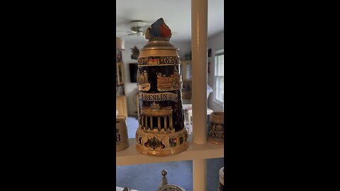 German beer stein collection