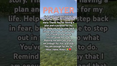 Follow Jesus🙏❤️ A Prayer to Step out in Faith #faith #god #jesus #repentance #believe #prayer