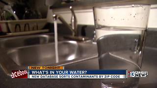 New database lets you see what pollutants are in your water