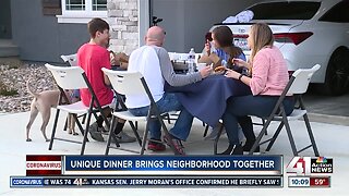 Lee's Summit neighborhood dines 'together' amid social distancing
