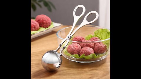 Meatball Maker | Stainless Steel #gadgets #homeappliances #meatballs