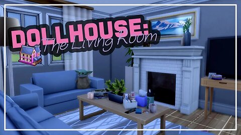 The Sims 4 Dollhouse: The Living Room 🛋📺