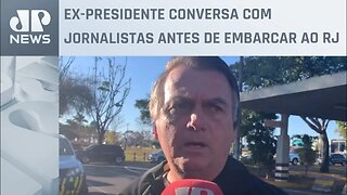 “Esquerda quer uma eleição em 2026 sem concorrente”, critica Bolsonaro antes do julgamento no TSE