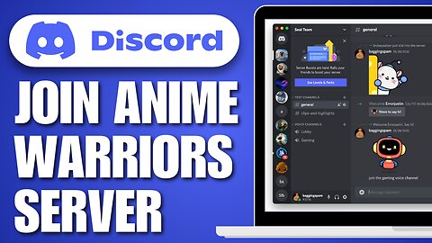 How To Join Anime Warriors Discord Server