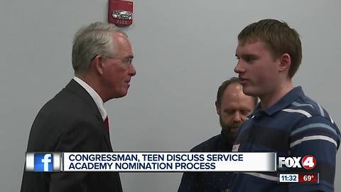 Rooney advocates for military service academies