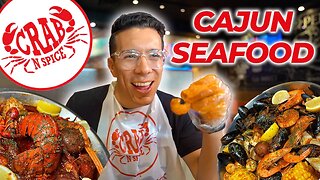 How Much Seafood Can I Eat? CRAB N SPICE Las Vegas 🦀
