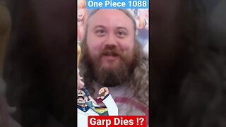 😭 One Piece Chapter 1088 Reaction GARP DEATH REACTION !? #shorts #onepiece #manga #anime #garp #cry