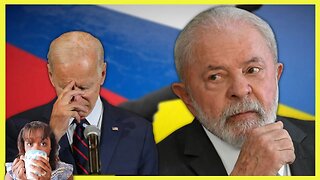 Lula BLAMES Biden For Encouraging War (clip)