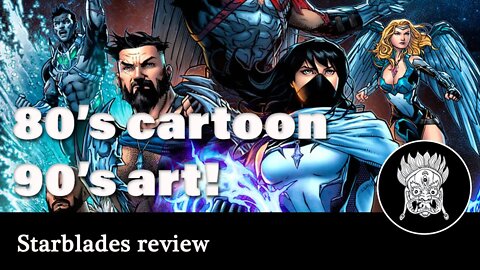 Starblades comic review - 80s feel, 90s art, 2020s indie comics