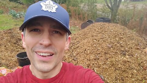 Lets make a next-level compost pile - manure, biochar, leaves, worm juice, castings, greens, & more