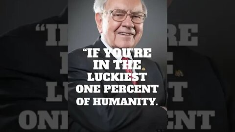 Warren Buffett said THIS about the Top 1%... 💯 #shorts