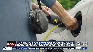 China to phase out gas-powered cars