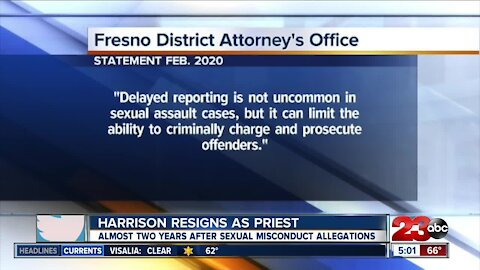 Monsignor Craig Harrison resigns almost two years after sexual misconduct allegations