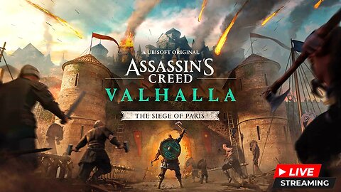ASSASSIN'S CREED VALHALLA Walkthrough Gameplay Live Part 20 - Welcome To Paris (PS5 Live)