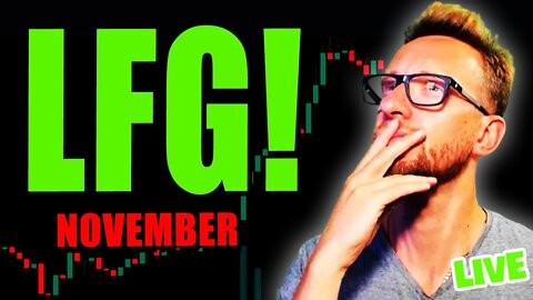 LFG November Algo Trading Strategy - LIVE IN DISCORD!