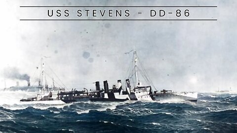 USS Stevens - DD-86 (Destroyer)