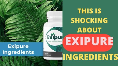 EXIPURE - THE WHOLE TRUTH!- Exipure Review -Exipure Weight Loss Supplement - Exipure Reviews