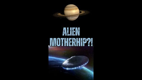 🚀👽 Hubble's Astonishing Discovery: 1000-Mile-Long Alien Mothership Orbiting Saturn 🪐
