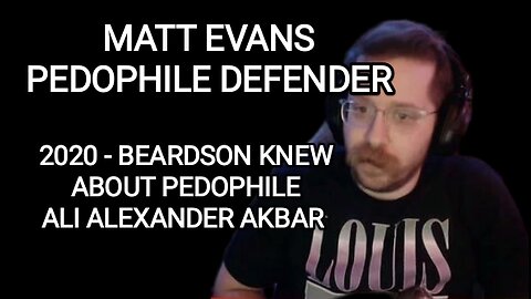 Exposing the Beardson cover-up for Ali Alexander Akbar