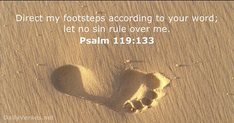 Psalm 119:133 - Psalms Saturday #1