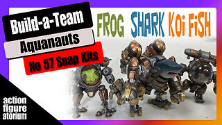Build-a-Team | Meet the Aquanauts | No 57 Model Kits | Grave Frog Deep Sea Ripper Wander soul