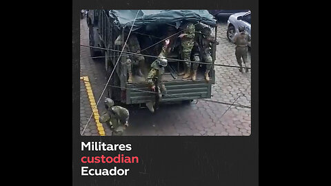 Ecuador se militariza ante la crisis de seguridad