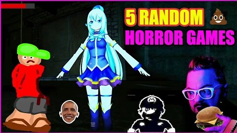 Knives, Lovecraftian E-Girls, Balls, Obama & More | 5 💩 Horror Gamejam Games