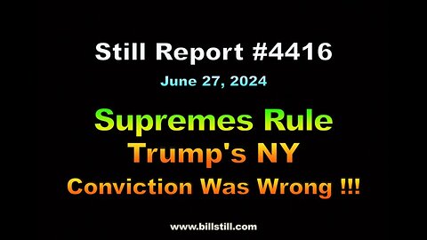 4416, Trump Can't Be Called A Convicted Felon !!!, 4416