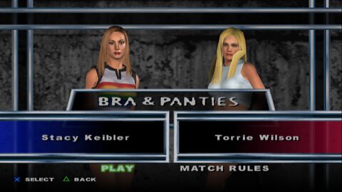 WWE SmackDown! Here Comes the Pain Stacy Keibler vs Torrie Wilson