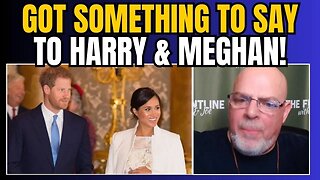 HARRY & MEGHAN: GOT SOMETHING TO SAY TO YOU!!