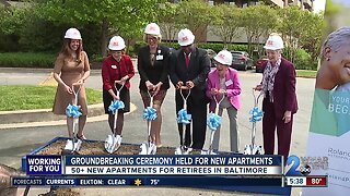 Groundbreaking ceremony held for new apartment building