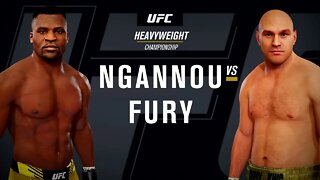 EA Sports UFC 4 Gameplay Tyson Fury vs Francis Ngannou