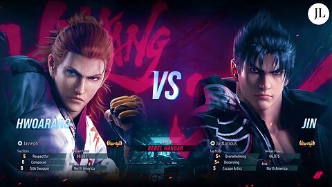 TEKKEN 8 - Hwoarang vs Jin (FT2) (Closed Network Test)