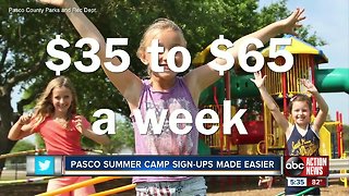 Pasco County summer camps to start online registration