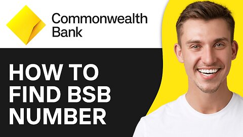 How To Find BSB Number Commonwealth App
