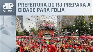 Carnaval do Rio deve movimentar R$ 4,5 bilhões na economia, diz prefeitura