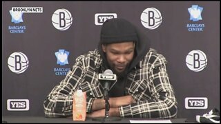 NBA’s Durant Goes Off on NYC Mayor For Stupid Vax Rules Allowing Irving to Attend Game But Not Play